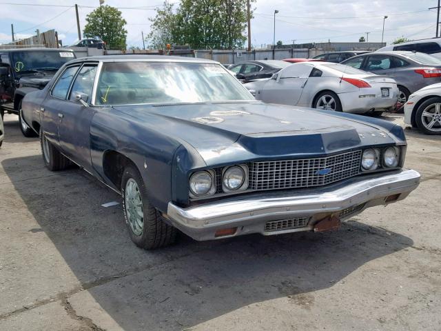 1L69H3C169137 - 1973 CHEVROLET IMPALA GRAY photo 1