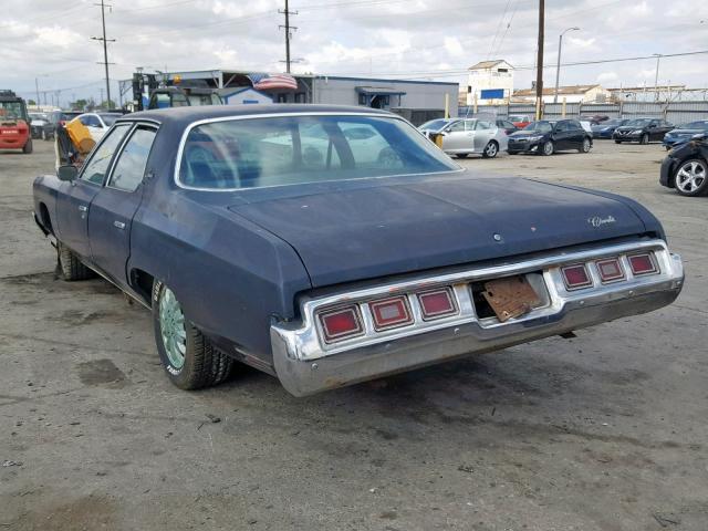 1L69H3C169137 - 1973 CHEVROLET IMPALA GRAY photo 3