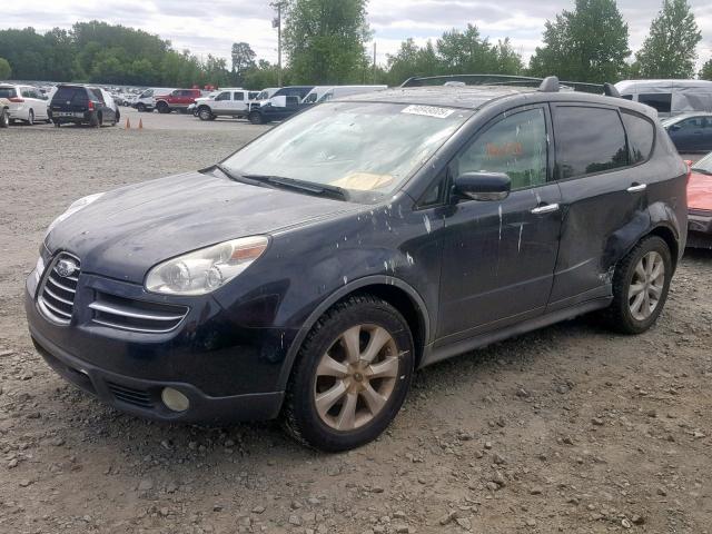 4S4WX86C464416054 - 2006 SUBARU B9 TRIBECA BLACK photo 2