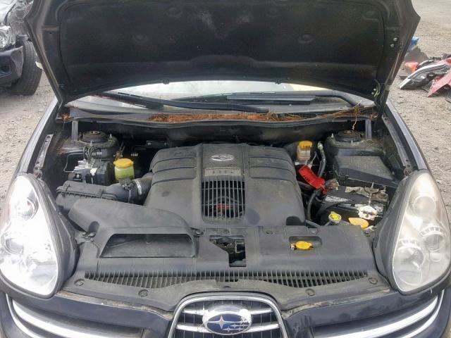 4S4WX86C464416054 - 2006 SUBARU B9 TRIBECA BLACK photo 7