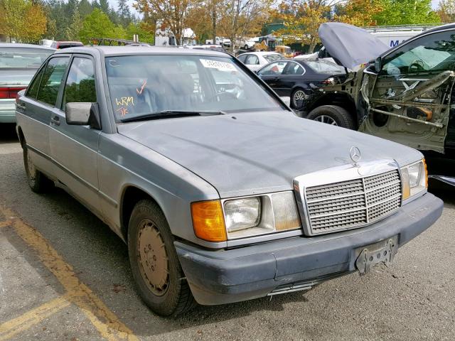 WDBDB22A3EA041204 - 1984 MERCEDES-BENZ 190 D 2.2 SILVER photo 1