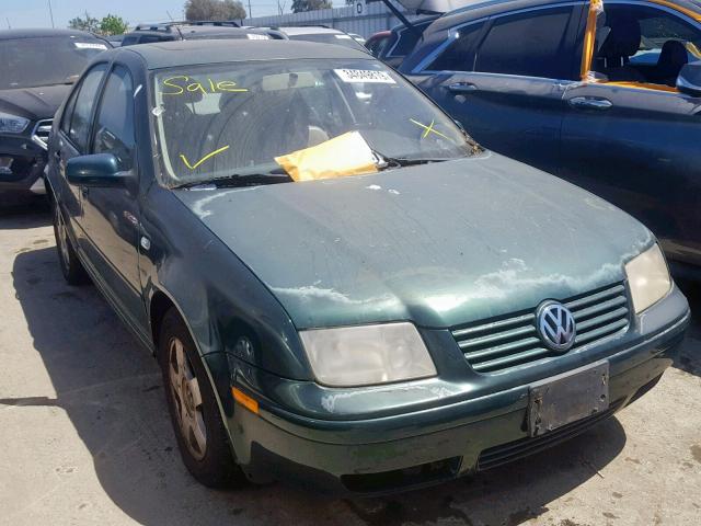 3VWSC29M1XM041419 - 1999 VOLKSWAGEN JETTA GLS GREEN photo 1