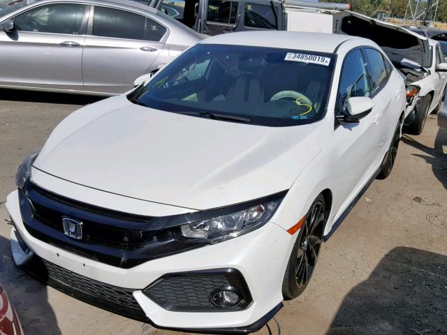 SHHFK7G45JU217308 - 2018 HONDA CIVIC SPOR WHITE photo 2