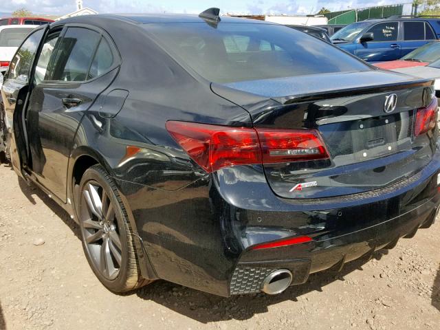 19UUB2F62JA011727 - 2018 ACURA TLX TECH+A BLACK photo 3