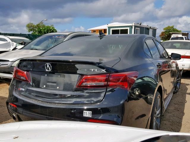 19UUB2F62JA011727 - 2018 ACURA TLX TECH+A BLACK photo 4