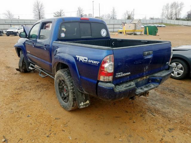 3TMLU4EN2FM200719 - 2015 TOYOTA TACOMA DOUBLE CAB  photo 3