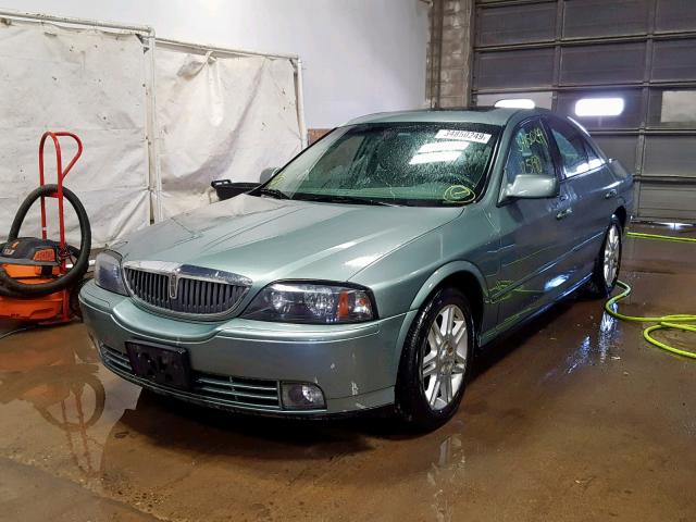 1LNHM87A53Y677096 - 2003 LINCOLN LS GREEN photo 2