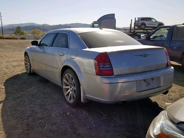 2C3LA73WX6H448841 - 2006 CHRYSLER 300C SRT-8 SILVER photo 3