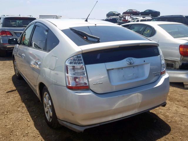 JTDKB20U683324159 - 2008 TOYOTA PRIUS 银色 照片 3