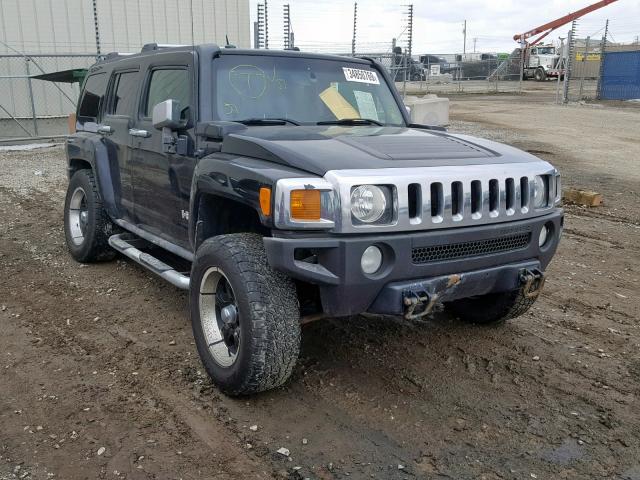 5GTDN136168173943 - 2006 HUMMER H3 BLACK photo 1