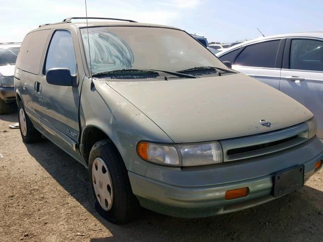 4N2DN11W0SD838100 - 1995 NISSAN QUEST XE GREEN photo 1