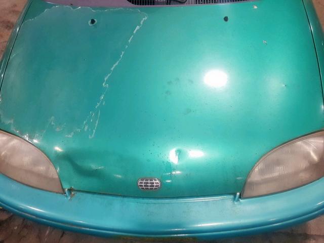 2C1MR2260S6727120 - 1995 GEO METRO BASE GREEN photo 7