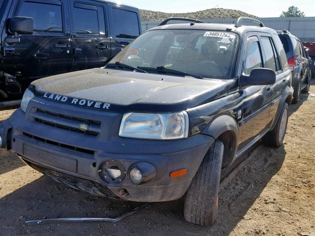 SALNE22262A385409 - 2002 LAND ROVER FREELANDER BLACK photo 2