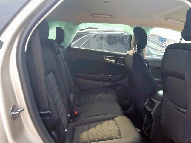 2FMPK3J89JBB94246 - 2018 FORD EDGE SEL BEIGE photo 6