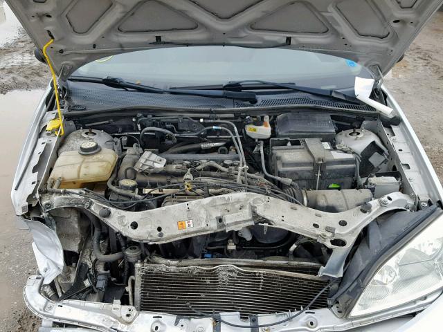 1FAFP34NX7W183112 - 2007 FORD FOCUS ZX4 SILVER photo 7