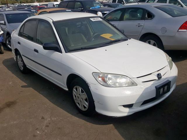 2HGES16385H600275 - 2005 HONDA CIVIC DX VP  photo 1