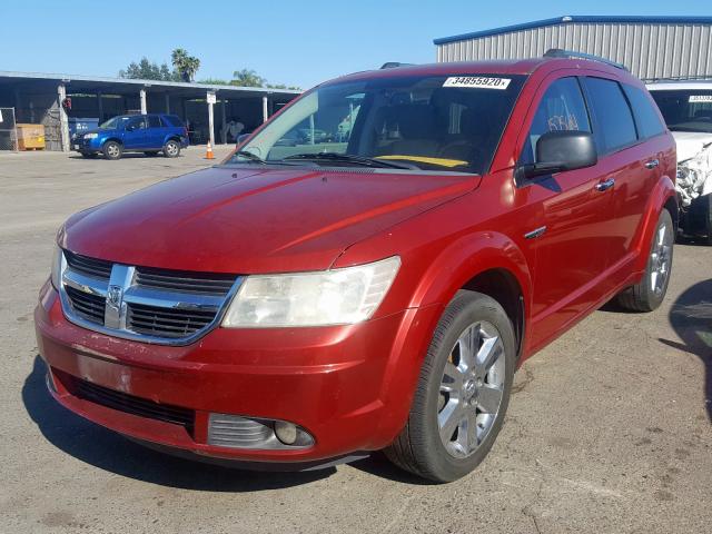 3D4GG67VX9T237953 - 2009 DODGE JOURNEY R/T  photo 2