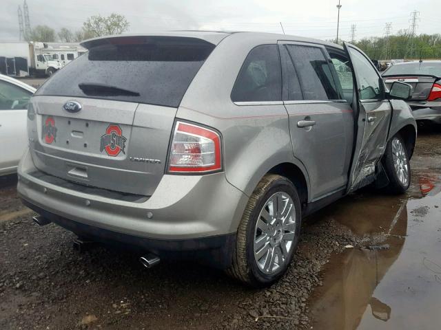 2FMDK39CX8BB14569 - 2008 FORD EDGE LIMIT GRAY photo 4