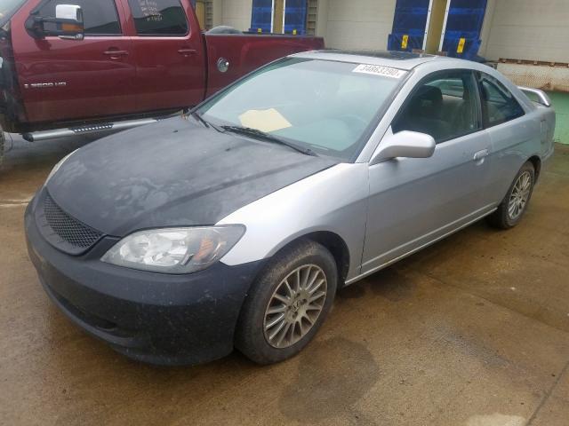 1HGEM22985L019954 - 2005 HONDA CIVIC EX  photo 2