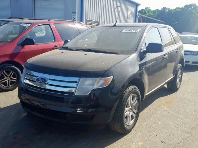 2FMDK36C88BA07573 - 2008 FORD EDGE SE BLACK photo 2