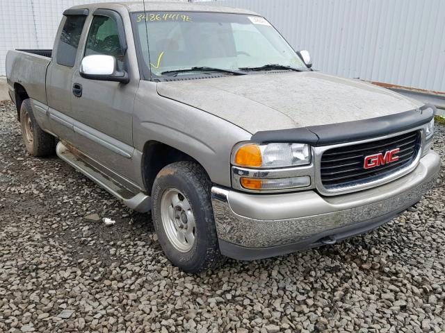 1GTEK19V2YE234322 - 2000 GMC NEW SIERRA BEIGE photo 1