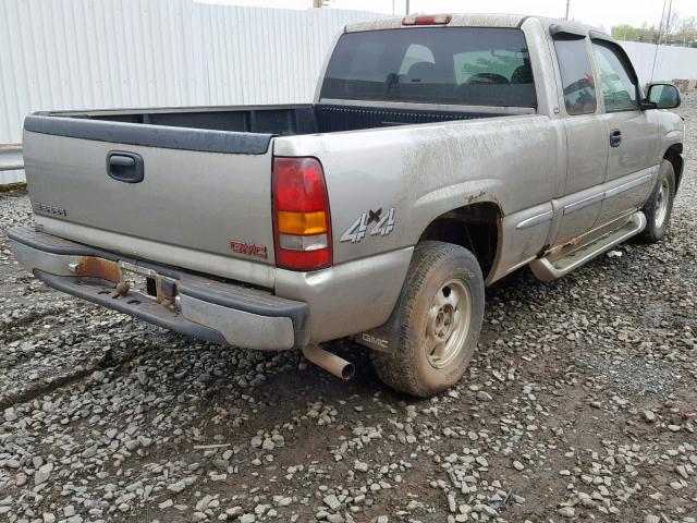 1GTEK19V2YE234322 - 2000 GMC NEW SIERRA BEIGE photo 4