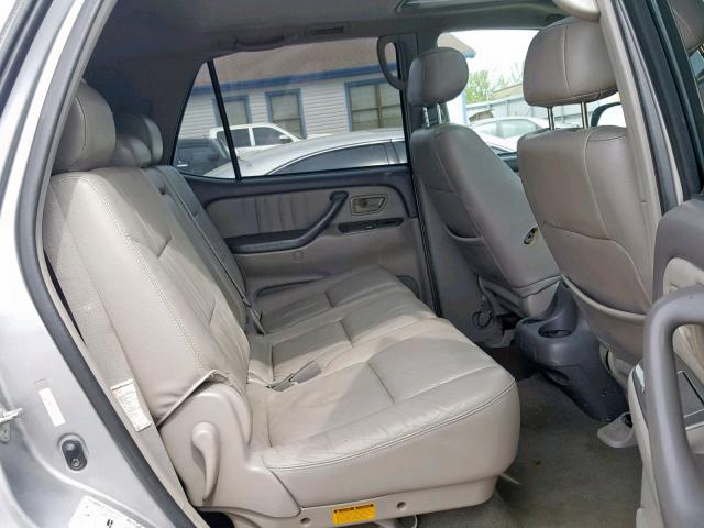 5TDBT48A91S044758 - 2001 TOYOTA SEQUOIA LI SILVER photo 6