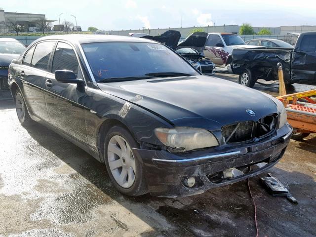 WBAHN83537DT72152 - 2007 BMW 750 BLACK photo 1