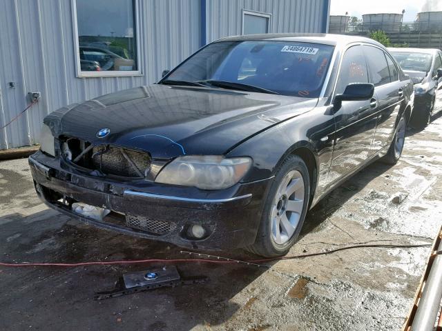 WBAHN83537DT72152 - 2007 BMW 750 BLACK photo 2