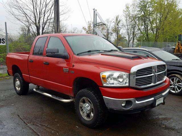 3D7KS28T89G563258 - 2009 DODGE RAM 2500 RED photo 1