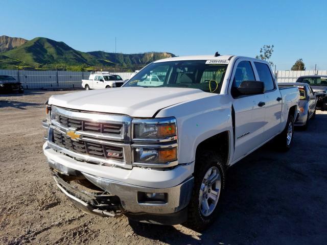 3GCUKREC4EG230677 - 2014 CHEVROLET SILVERADO K1500 LT  photo 2