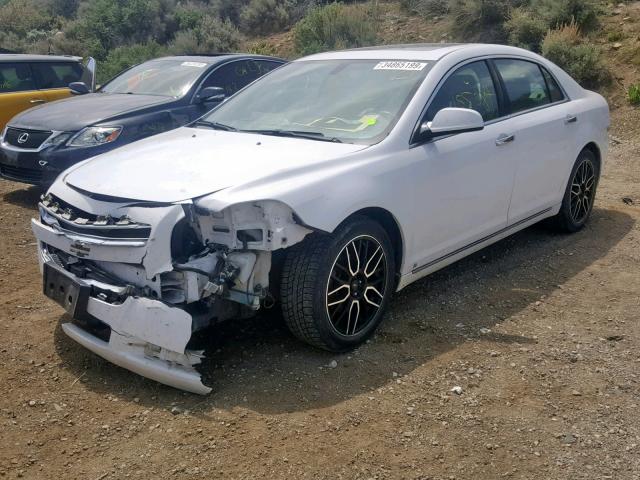 1G1ZK57BX9F125614 - 2009 CHEVROLET MALIBU LTZ თეთრი ფოტო 2