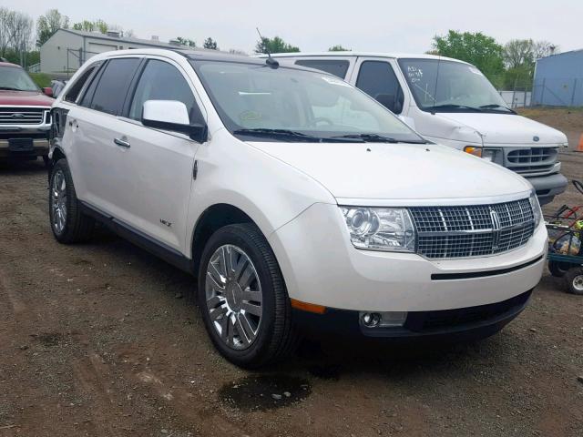 2LMDJ8JC0ABJ21407 - 2010 LINCOLN MKX WHITE photo 1