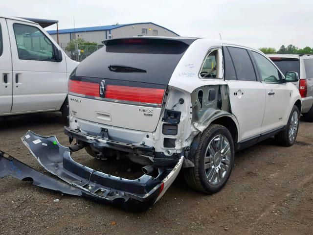 2LMDJ8JC0ABJ21407 - 2010 LINCOLN MKX WHITE photo 4