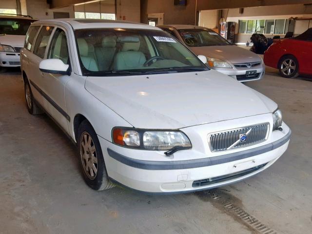 YV1SW61R411128142 - 2001 VOLVO V70 WHITE photo 1