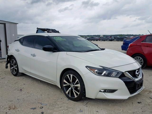 1N4AA6AP4HC411434 - 2017 NISSAN MAXIMA 3.5 WHITE photo 1