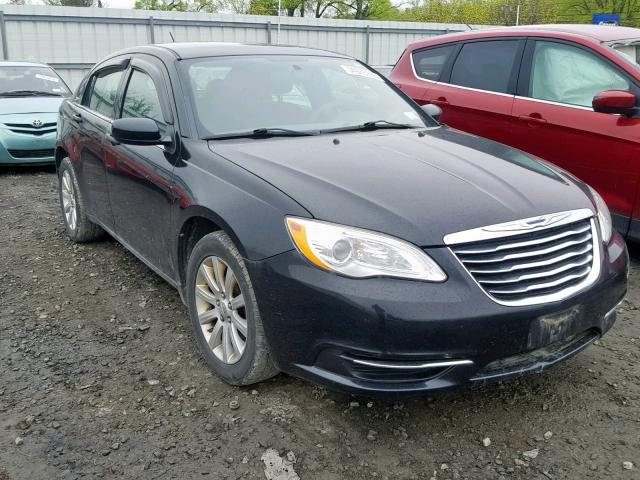 1C3CCBBBXCN117594 - 2012 CHRYSLER 200 TOURIN BLACK photo 1