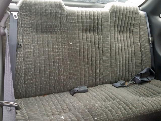 1G2NE12T5TM567455 - 1996 PONTIAC GRAND AM S GREEN photo 6