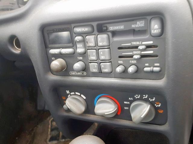 1G2NE12T5TM567455 - 1996 PONTIAC GRAND AM S GREEN photo 9