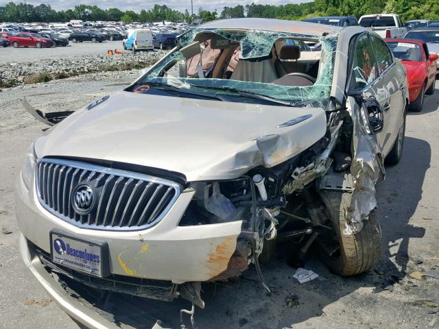 1G4GC5ER4DF183248 - 2013 BUICK LACROSSE GOLD photo 2