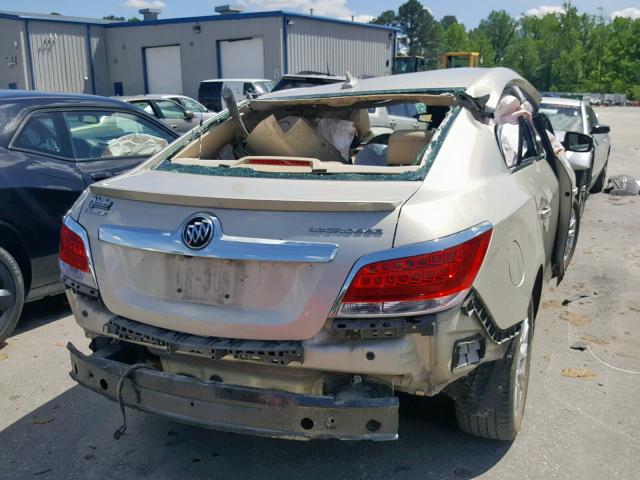 1G4GC5ER4DF183248 - 2013 BUICK LACROSSE GOLD photo 4