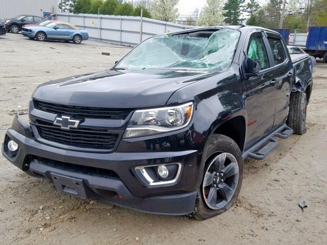 1GCGTCEN8J1111208 - 2018 CHEVROLET COLORADO L BLACK photo 2