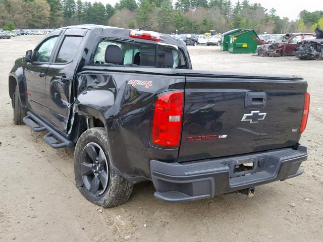 1GCGTCEN8J1111208 - 2018 CHEVROLET COLORADO L BLACK photo 3