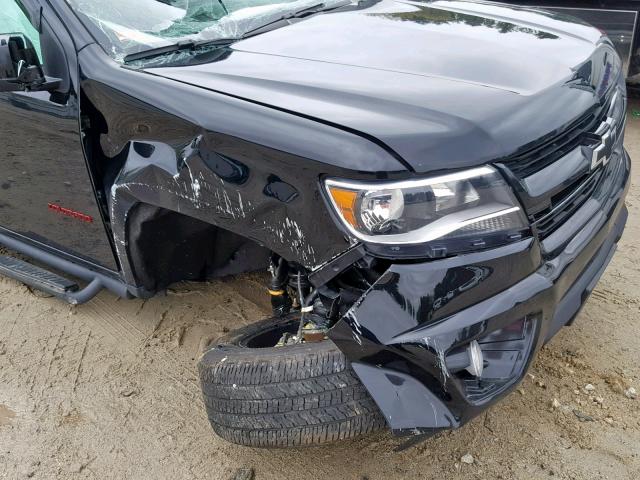1GCGTCEN8J1111208 - 2018 CHEVROLET COLORADO L BLACK photo 9