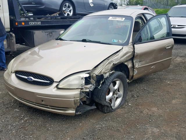 1FAFP55S51G286021 - 2001 FORD TAURUS SES GOLD photo 2