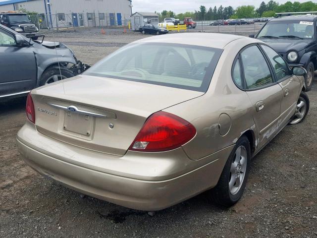 1FAFP55S51G286021 - 2001 FORD TAURUS SES GOLD photo 4