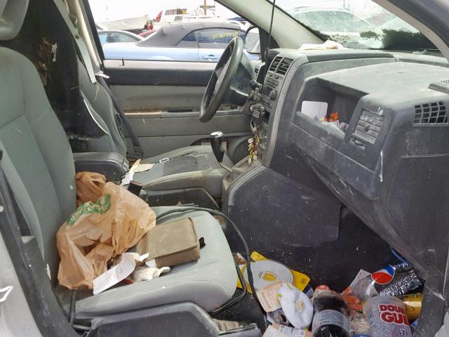 1J8FT47W87D141560 - 2007 JEEP COMPASS SILVER photo 5