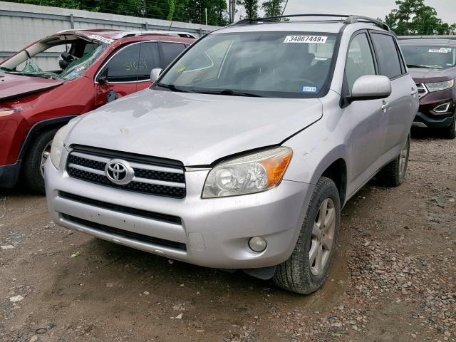 JTMZD31V675068193 - 2007 TOYOTA RAV4 LIMIT SILVER photo 2