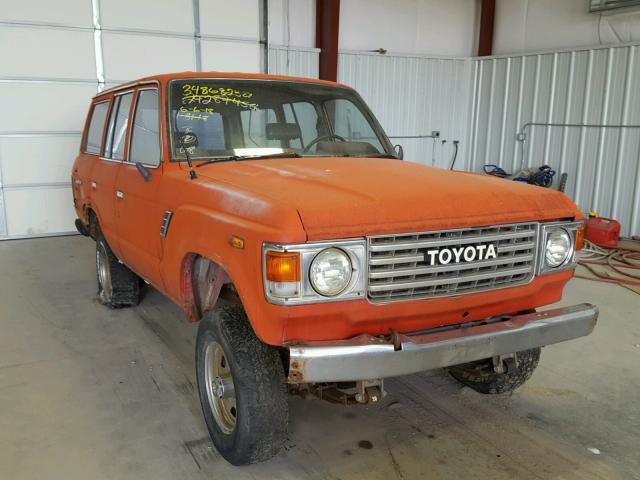 JT3FJ60G0D0062399 - 1983 TOYOTA LAND CRUIS RED photo 1