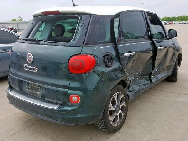 ZFBCFABH4EZ008192 - 2014 FIAT 500L EASY GREEN photo 4